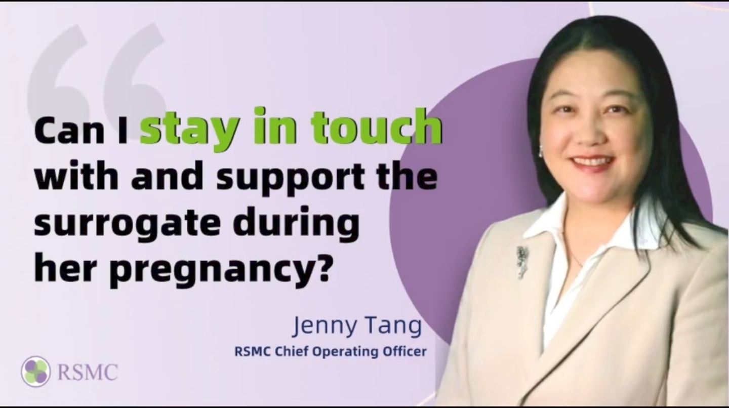 Can I Stay in Contact and Show Concern for the Surrogate Mother During Pregnancy?