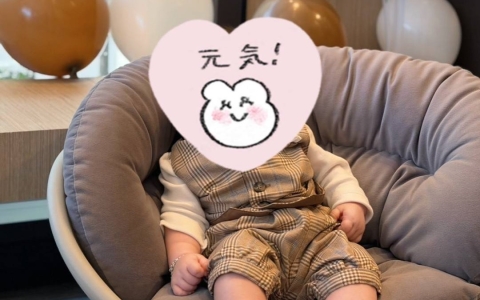 Cool baby turns into a little warm boy